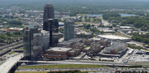 May 6, 2014 Atlanta: Aerials of Turner Field May 7, 2014. BRANT SANDERLIN /BSANDERLIN@AJC.COM .