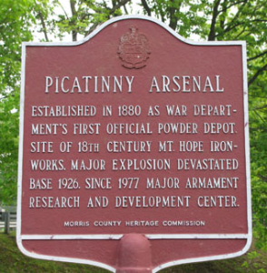 Picatinny Historical Marker